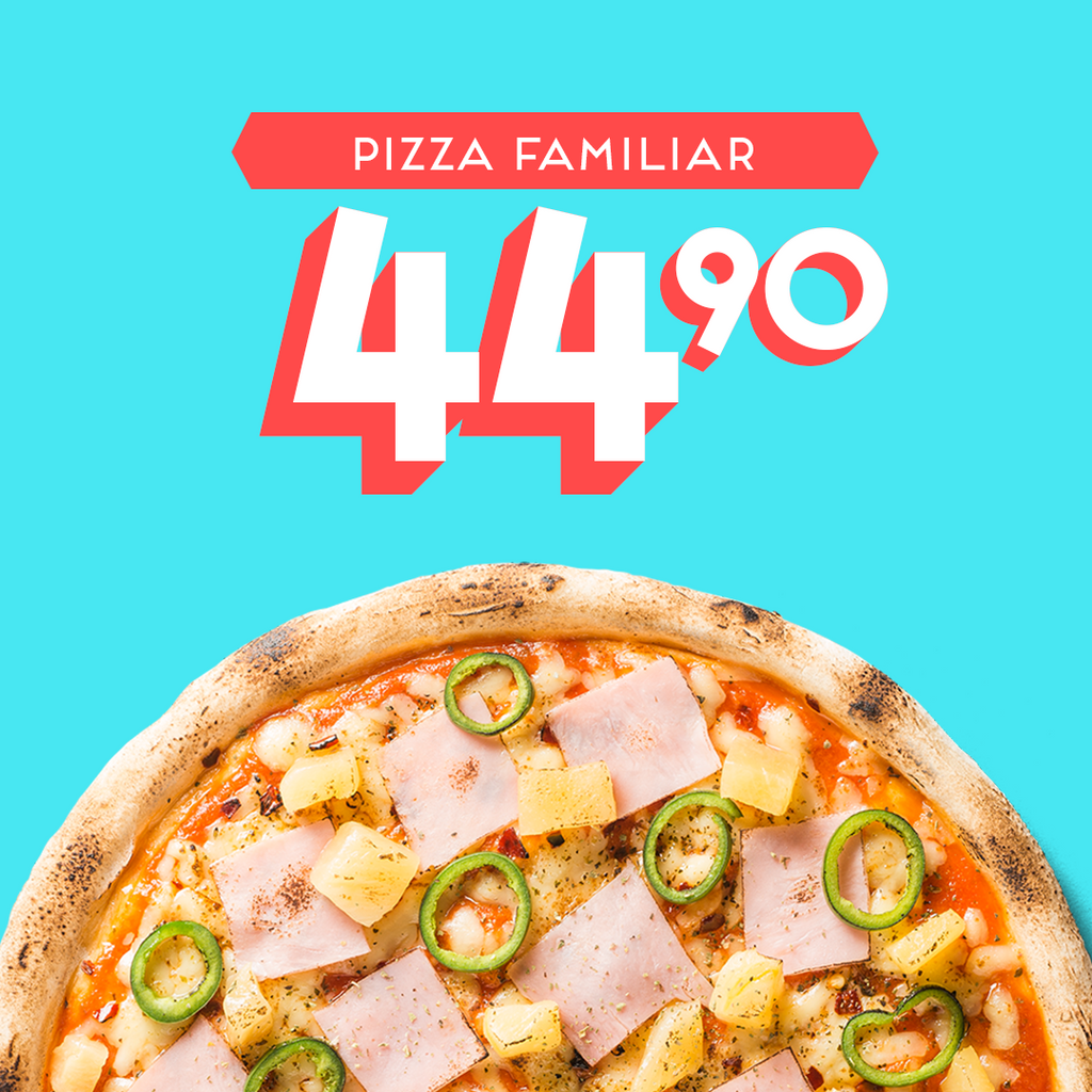 Pizza Familiar 44.90